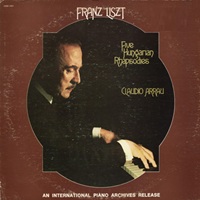 International Piano Archives : Arrau - Liszt Hungarian Rhapsodies
